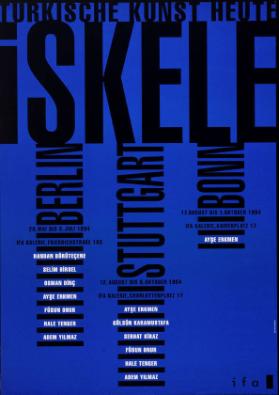 Iskele - Türkische Kunst heute - Berlin - Stuttgart - Bonn - Ifa Galerie