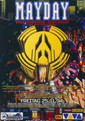 Mayday - The Raving Society (We Are Different) - Freitag 25.11.94 - Berlin, Deutschlandhalle