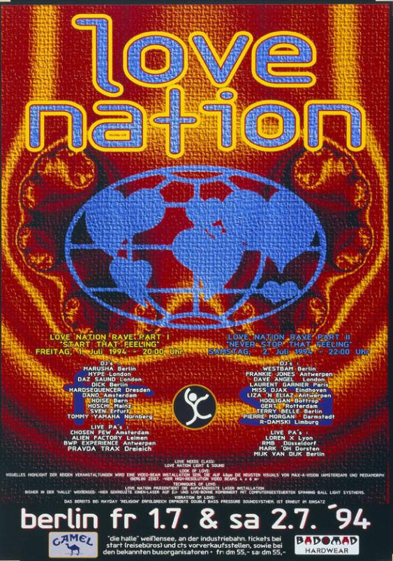 Love nation - Berlin fr 1.7. & sa 2.7. '94