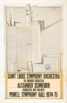 Saint  Louis Symphony Orchestra - Alexander Schneider - Powell Symphony Hall 1974-75