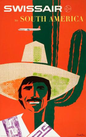 Swissair to South America