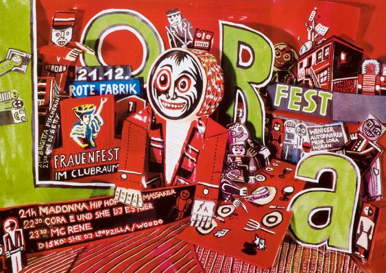 LoRa Fest - Frauenfest im Clubraum - Rote Fabrik - Weniger Autofahren - Mehr Lora hören