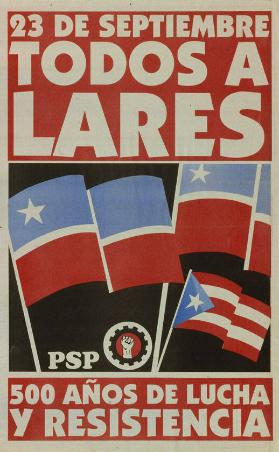 23 de septiembre - Todos a Lares - 500 años de lucha y resistencia - PSP