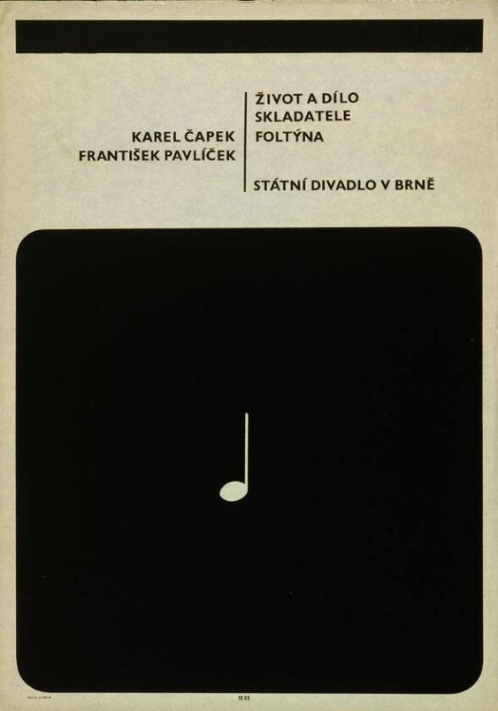 Karel Čapek - František Pavlíček - Život a dílo skladatele Foltýna - Státní divadlo v Brně