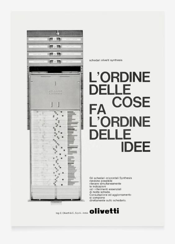 L'ORDINE DELLE COSE FA L'ORDINE DELLE IDEE