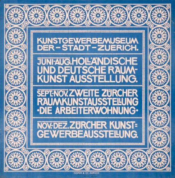 2. Zürcher Raumkunstausstellung - 2. Serie: Arbeiterwohnungen