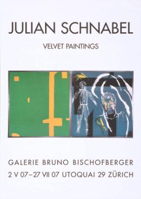 Julian Schnabel - Velvet Paintings - Galerie Bruno Bischofberger