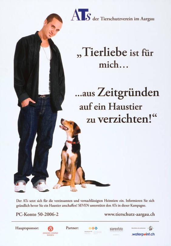 Tierliebe ist für mich... Spass an modischer Kleidung ohne Pelz - Aargauischer Tierschutz