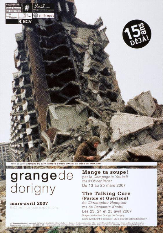 15 ans déjà! - Mange ta soupe! - Grange de Dorigny - Université de Lausanne