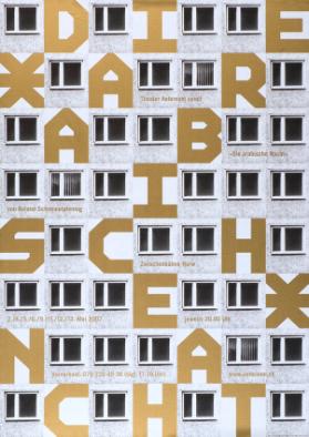 Die arabische Nacht - von Roland Schimmelpfennig - Theater Aeternam spielt - Zwischenbühne Horw - www.aeternam.ch
