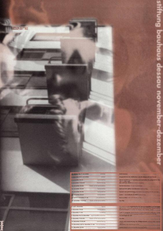 Stiftung Bauhaus Dessau November-Dezember