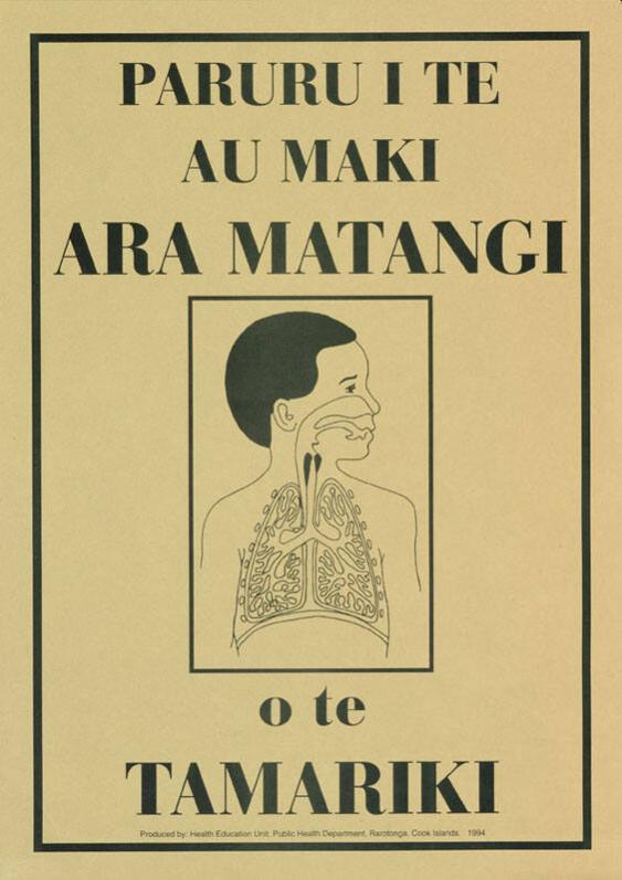Paruru i te au maki ara matangi - o te tamariki