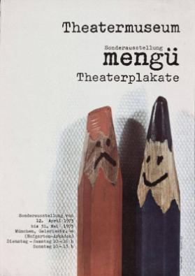 Theatermuseum - Sonderausstellung Mengü - Theaterplakate