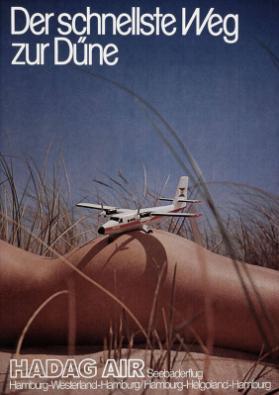 Der schnellste Weg zur Düne - Hadag Air - Seebäderflug - Hamburg-Westerland-Hamburg/Hamburg-Helgoland-Hamburg