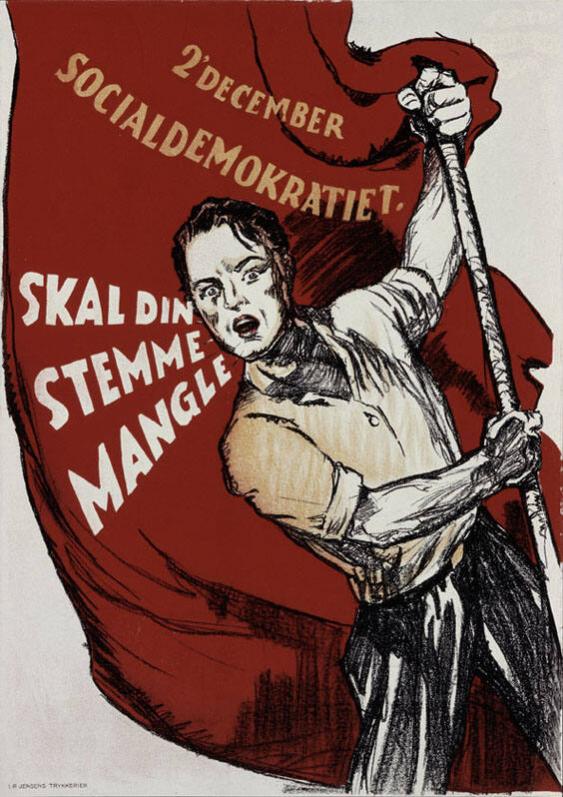 2' December - Socialdemokratiet. - Skal din stemme mangle