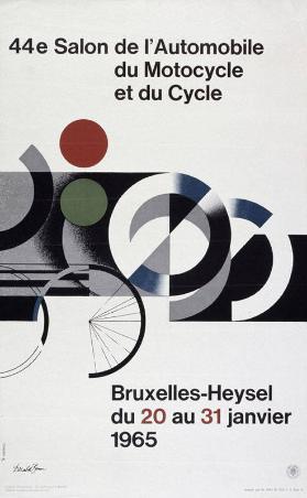 44e Salon de l'Automobile, du Motocycle et du Cycle - Bruxelles-Heysel