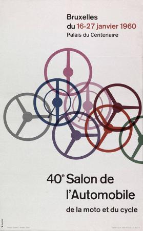 40e Salon de l'Automobile de la moto et du cycle - Bruxelles