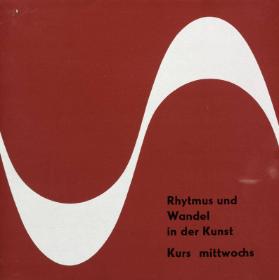 Rhytmus und Wandel in der Kunst - Kurs mittwochs