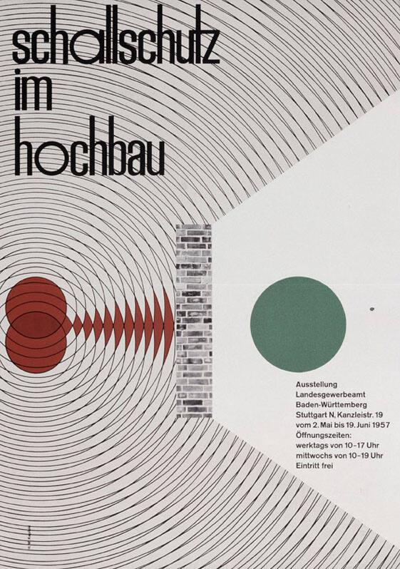 Schallschutz im Hochbau - Ausstellung im Landesgewerbeamt Baden-Württmberg
