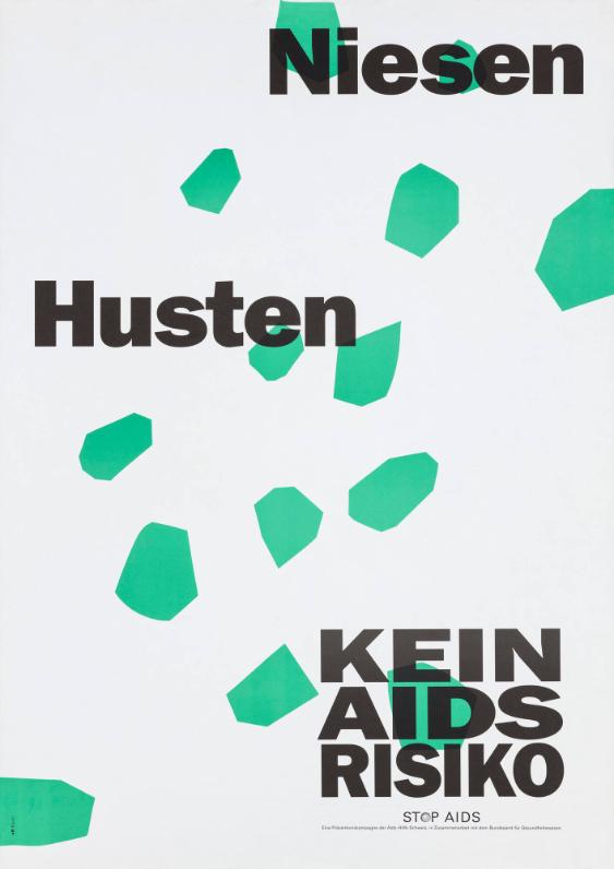Niesen - Husten - Kein Aids-Risiko - Stop Aids