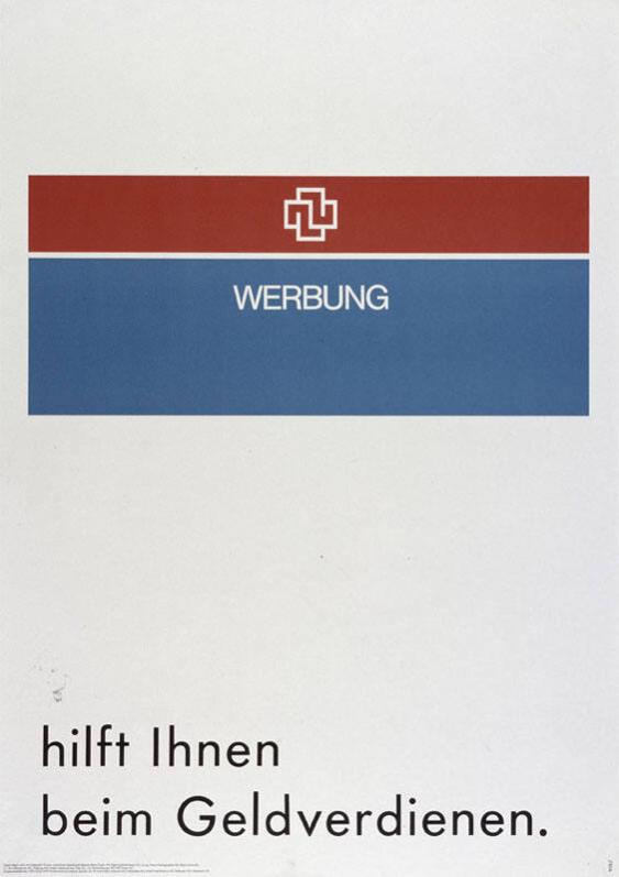 Werbung hilft Ihnen beim Geldverdienen.