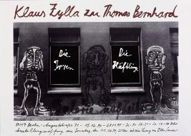Klaus Zylla zu Thomas Bernhard - Die Irren - Die Häftlinge - Galerie auf Zeit (...) mit einer Lesung von Otto Sander