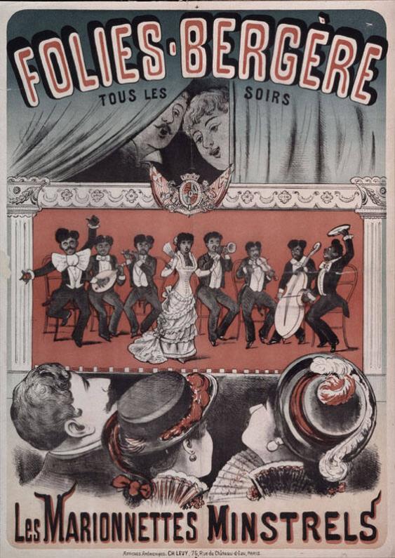 Folies-Bergère - Tous les soirs - Les marionnettes minstrels