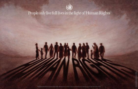 People only live full lives in the light of Human Rights - Human Rights - Publishes on the occasion of the 40th Anniversary of the Universal Declaration of Human Rights - 1948-1988