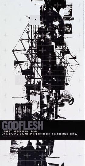 Godflesh - Sweet Desease - DJ Bug - Dachstock Reitschule Bern