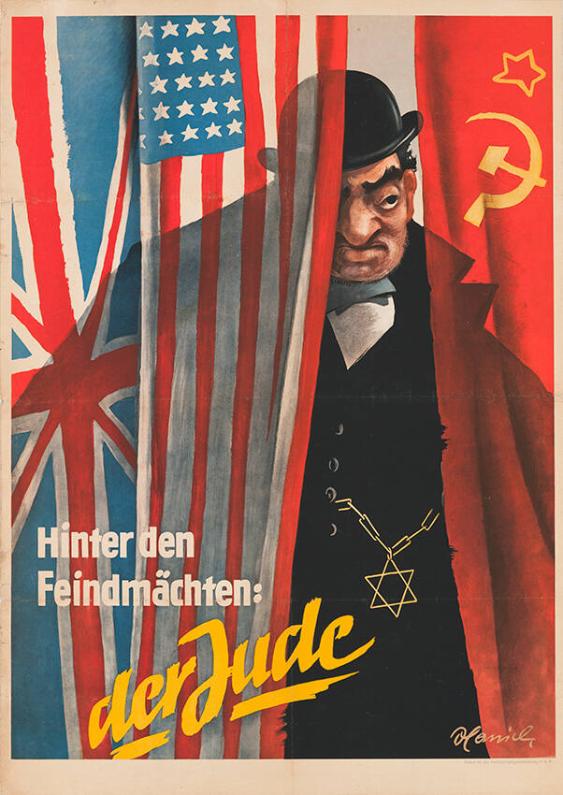 Hinter den Feindmächten: der Jude