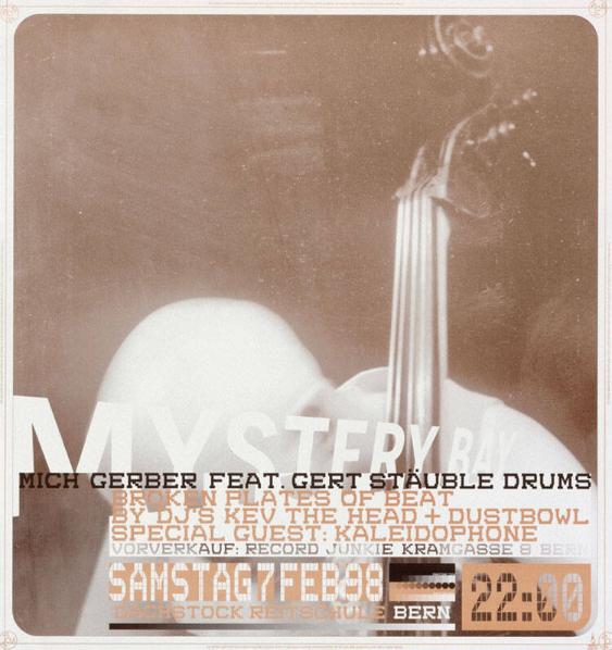 Mystery Bay - Mich Gerber Feat. Gert Stäuble Drums (...)  - Dachstock Reitschule Bern