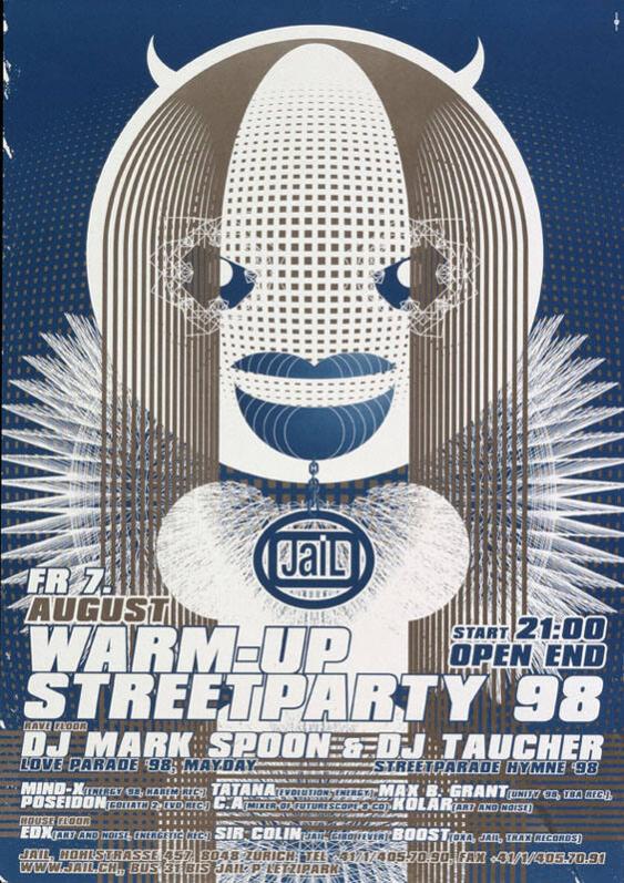 Jail - Warm-up Streetparty 98 - DJ Mark Spoon & DJ Taucher