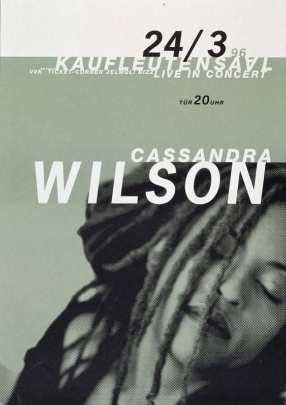 Kaufleutensaal - Live in Concert - Cassandra Wilson