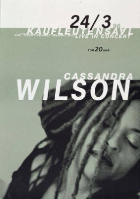 Kaufleutensaal - Live in Concert - Cassandra Wilson