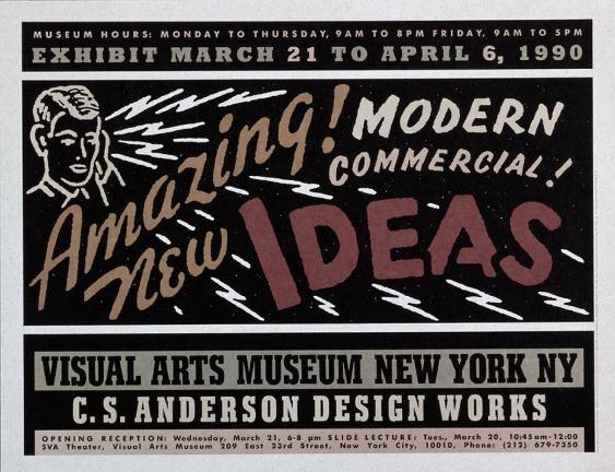 Amazing! New Ideas - Modern Commercial! - Visual Arts Museum New York NY - C.S. Anderson Design Works
