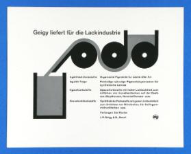 Geigy liefert für die Lackindustrie