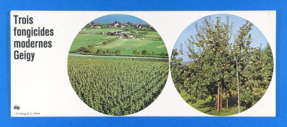 Trois fongicides modernes