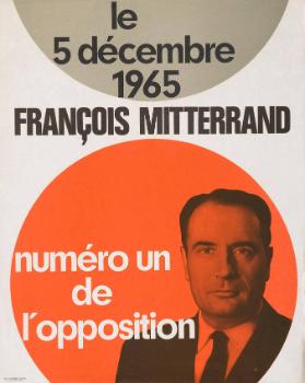 le 5 décembre 1965 - François Mitterrand - numéro un de l'opposition
