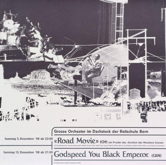 Grosse Orchester im Dachstock der Reitschule Bern - Road Movie - Godspeed You Black Emperor