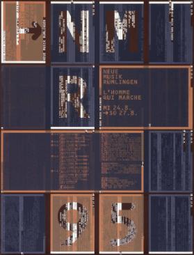 Neue Musik Rümlingen - L'homme qui marche