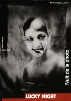 Musée de l'Elysée, Lausanne - Nuit de la photo - Lucky night - Jardins d e l'Elysée - 22 juin 1990