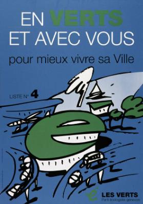 En verts et avec vous pour mieux vivre sa ville - Liste N° 4