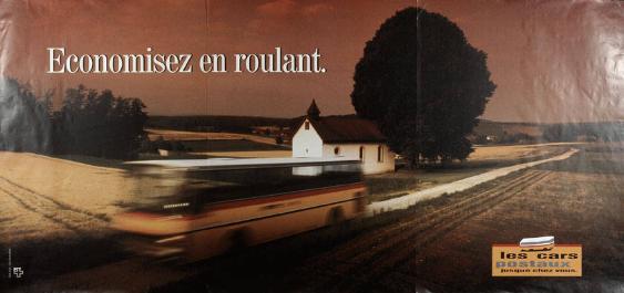 Economisez en roulant. Les cars postaux