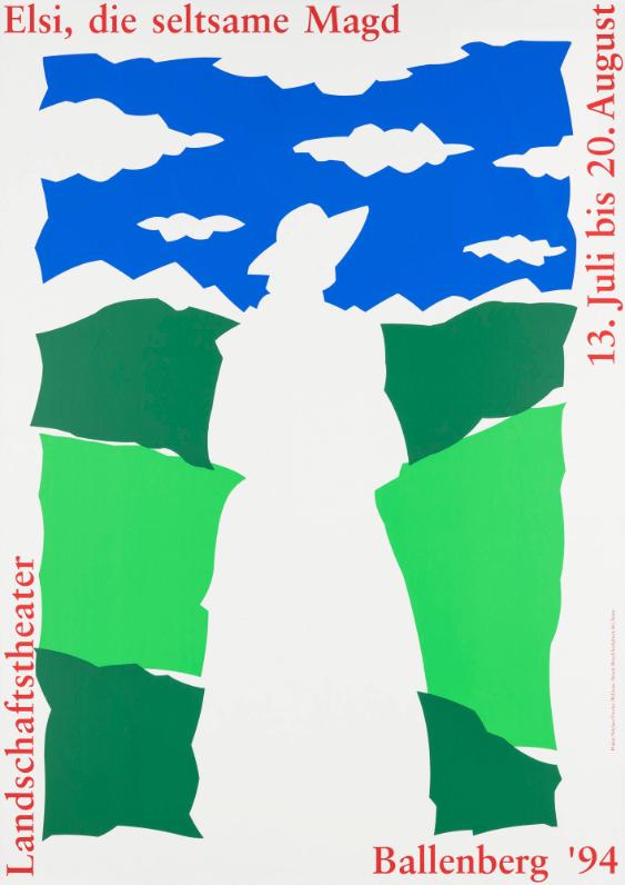 Elsi, die seltsame Magd - Landschaftstheater Ballenberg 94 - 13. Juli bis 22. August