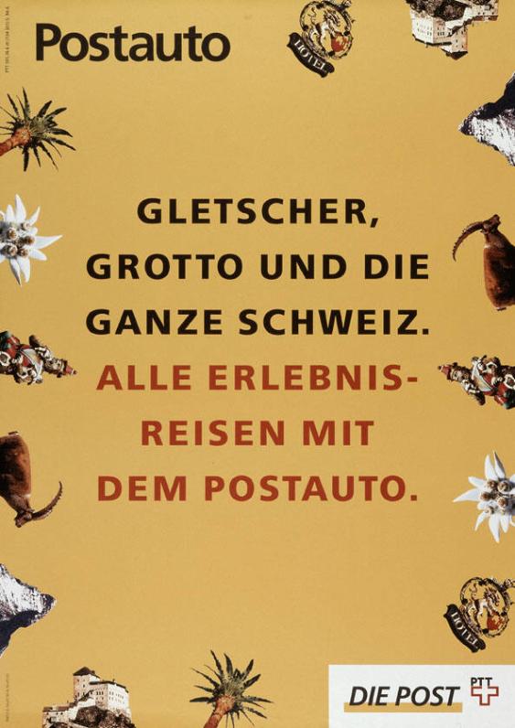 Postauto - Gletscher, Grotto und die ganze Schweiz. Alle Erlebnis-Reisen mit dem Postauto. - Die Post