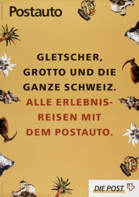 Postauto - Gletscher, Grotto und die ganze Schweiz. Alle Erlebnis-Reisen mit dem Postauto. - Die Post