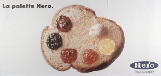 La palette Hero. Hero - Plaisir de la table.