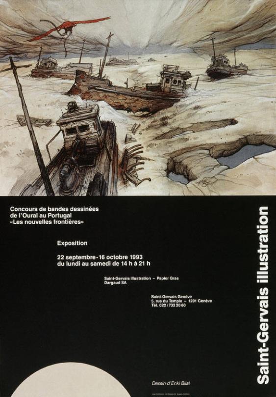 Concours de bandes dessinées de l'Oural au Portugal - Saint-Gervais Illustration