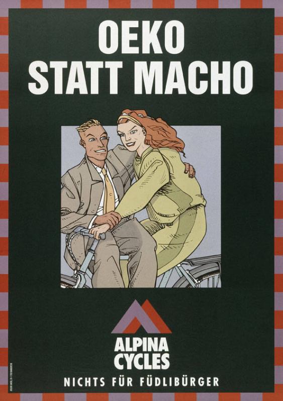 Oeko statt Macho - Alpina Cycles - Nichts für Füdlibürger