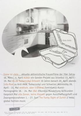 Doku-Stelle - Kino - Irene ist viele - ... aktuelle aktionistische Frauenfilme der 70er Jahre (...) - Shedhalle, Rote Fabrik, Zürich